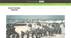 Desktop Screenshot of d-daytoursnormandy.com